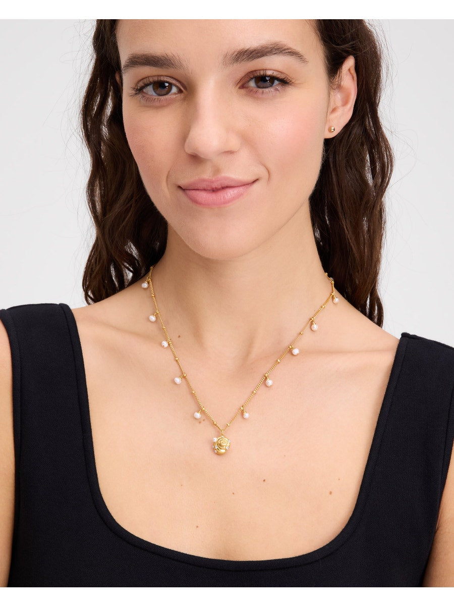 clear/gold Crossbody
